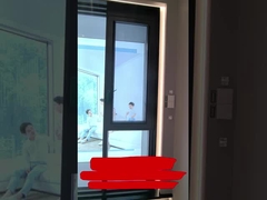 Anodisiertes Aluminium-Gehäuse, Fensterlüftung mit Glasfaserbildschirm