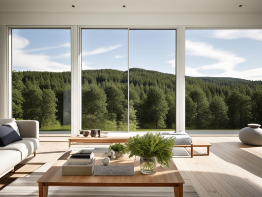 Individuell angepasste Aluminiumfenster mit Argon-Glasfenster