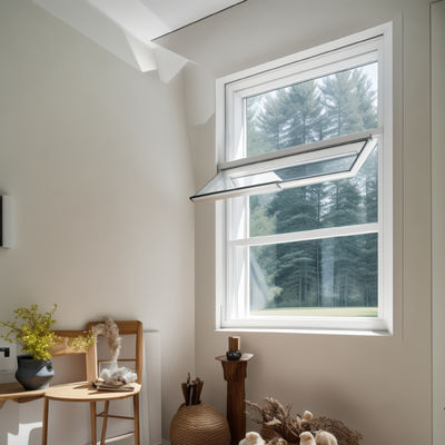 Gebäude Aluminium-Spitzenfensterrahmen Glas Wärmedämmung
