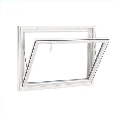Aluminiumuntergehängtes Fenster mit Außenaufnahme