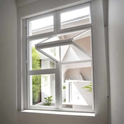 Zuhause Aluminiumbildbare Fensterplatten Glas gleitende zweifältige Fenster
