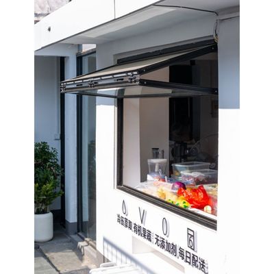 OEM Holzkorn Aluminium Bifold Fenster Schalldämmung Handbuch offen