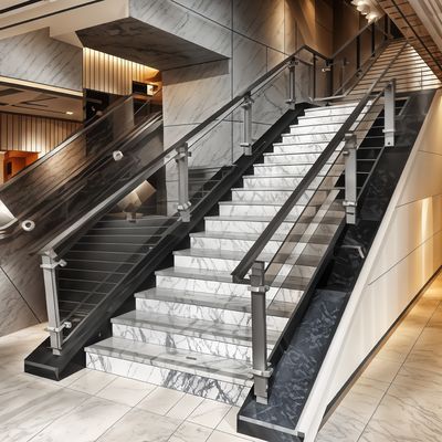 Moderne Aluminium Treppengeländer Leichtbau Aluminium Treppengeländer