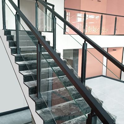 Zuhause Aluminium Treppenhalter Rostdichtes Aluminium Treppengeländer