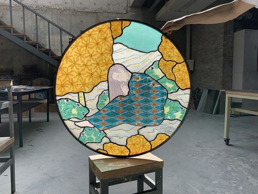 OEM-ODM-Emailliertes Glas, angepasst und hochtemperaturbeständig