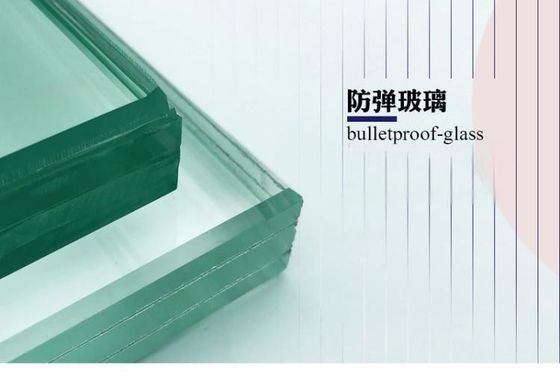 10000 Quadratmeter produzieren gebogenes kugelfestes Glas mit UV-Schutz